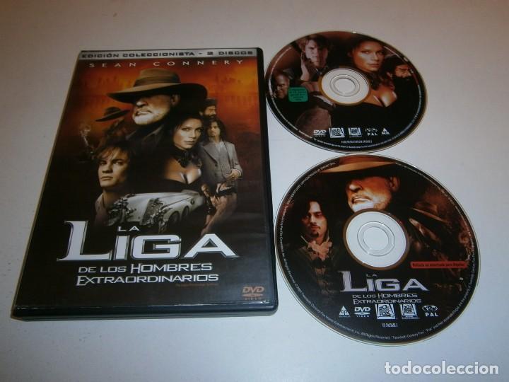Cine: LA LIGA DE LOS HOMBRES EXTRAORDINARIOS DVD EDICION COLECCIONISTA DOS DISCOS