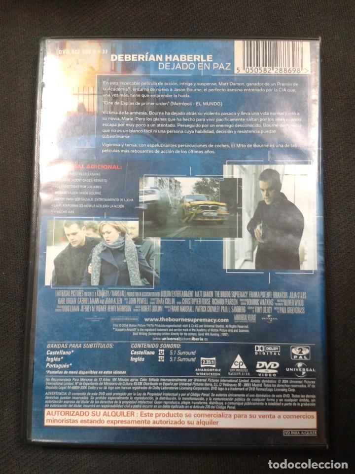 Cine: EL MITO DE BOURNE. DVD - Foto 2