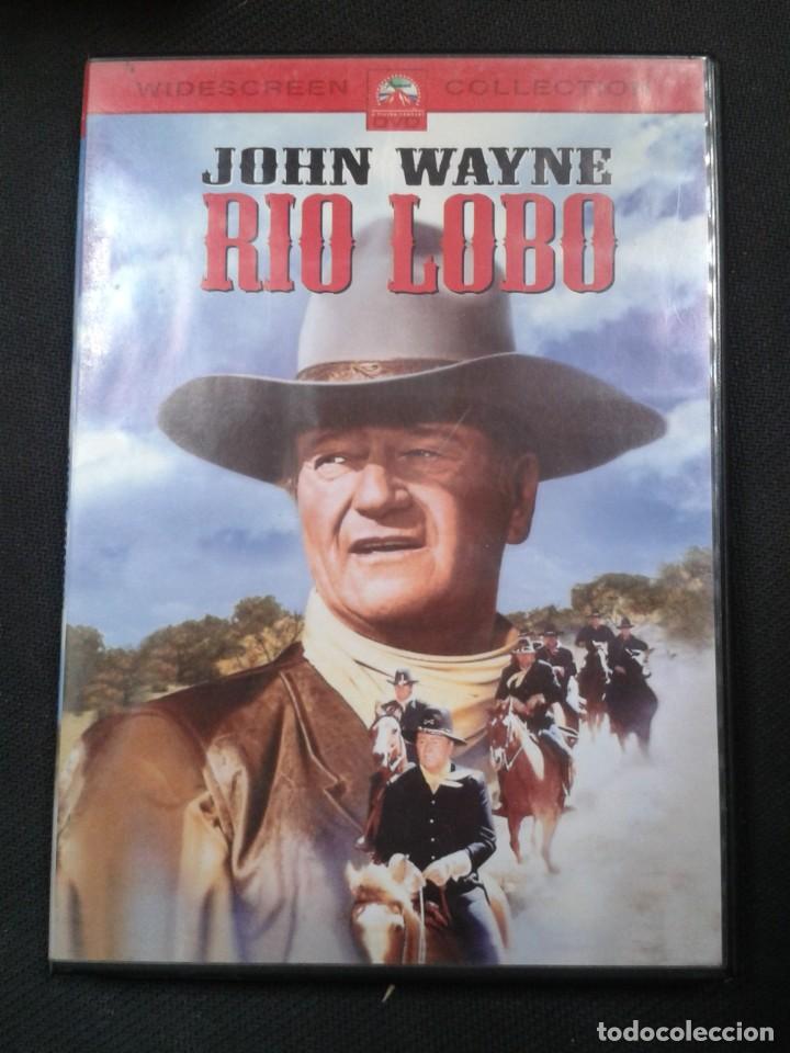 Cine: RIO LOBO. JOHN WAYNE. DVD - Foto 1