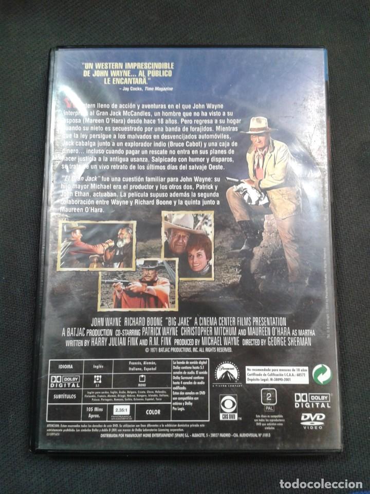 Cine: EL GRAN JACK. JOHN WAYNE. DVD - Foto 2