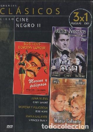 Cinema: MORENA Y PELIGROSA. LUNA NUEVA. MARIA GALANTE. GRANDES CL&Aacute;SICOS. DVD-7772