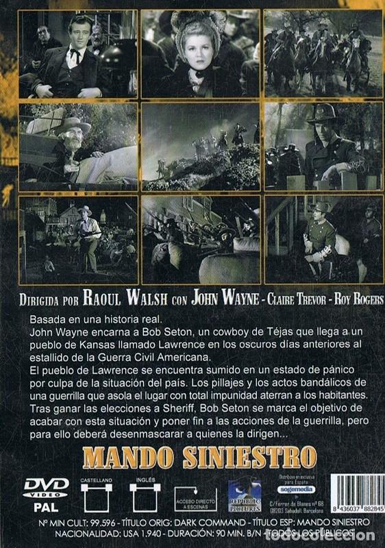 Cine: MANDO SINIESTRO JOHN WAYNE - Foto 2