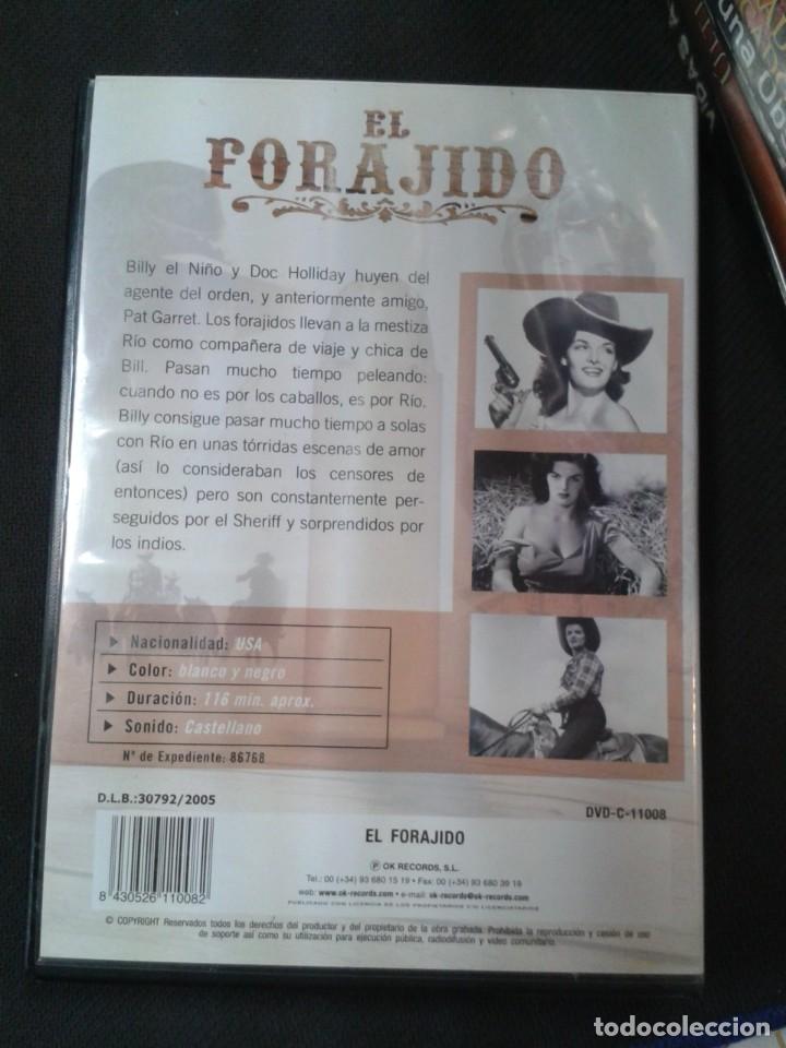 Cine: EL FORAJIDO. DVD. - Foto 2