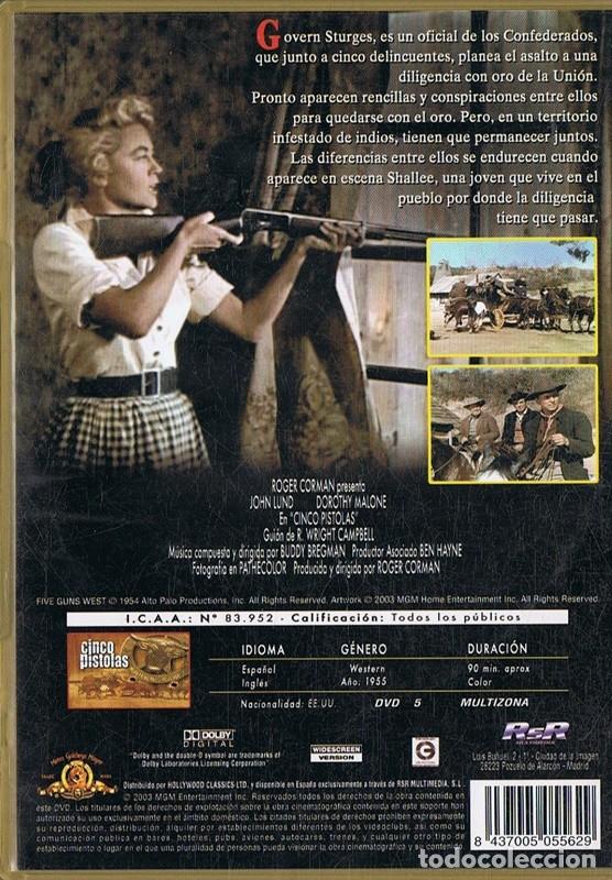 Cine: CINCO PISTOLAS ROGER CORMAN - Foto 2