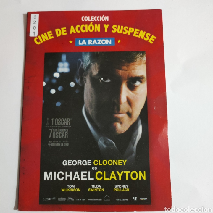 Cine: CTN3201 Michael clayton DVD EDICION CARTON SEGUNDAMANO