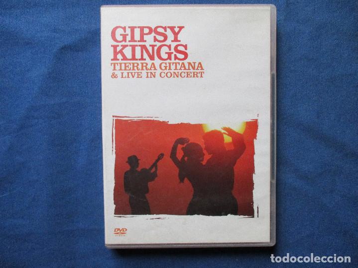 Cine: DVD - GIPSY KINGS - TIERRA GITANA & LIVE IN CONCERT