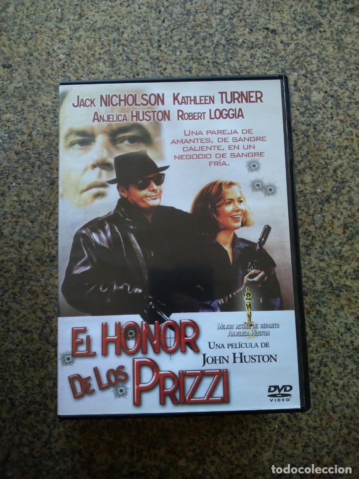 Cine: DVD -- EL HONOR DE LOS PRIZZI -- - Foto 1