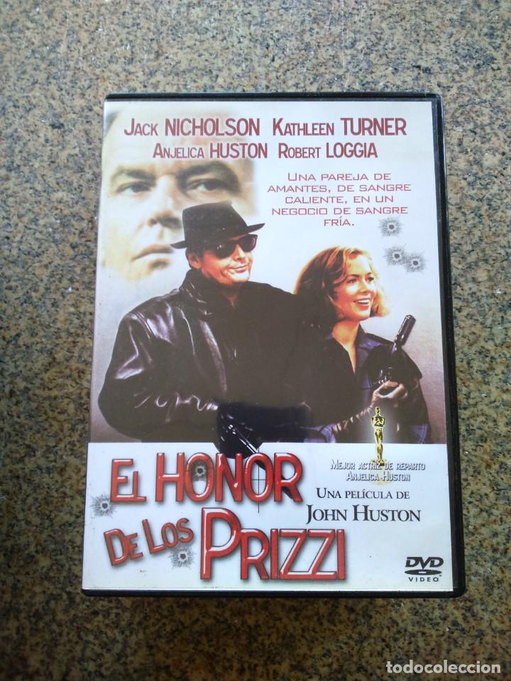 Cine: DVD -- EL HONOR DE LOS PRIZZI -- - Foto 1