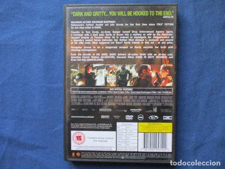 Cine: DVD - BASIC - VERSI&Oacute;N ORIGINAL EN INGL&Eacute;S - V. O. ENGLISH - Foto 2