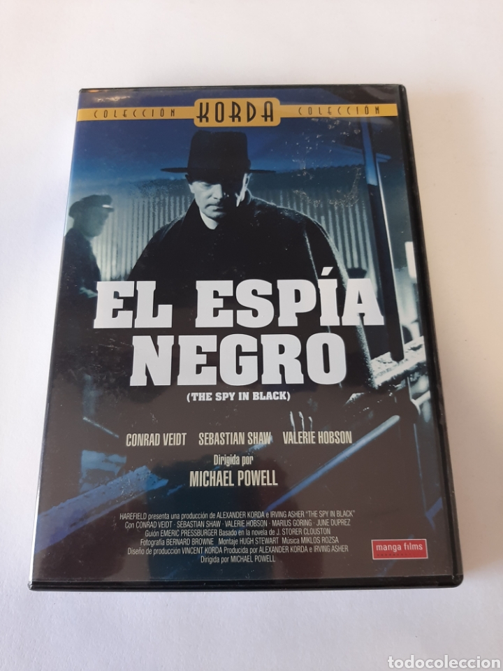 Cine: S636 el esp&iacute;a negro DVD SEGUNDAMANO