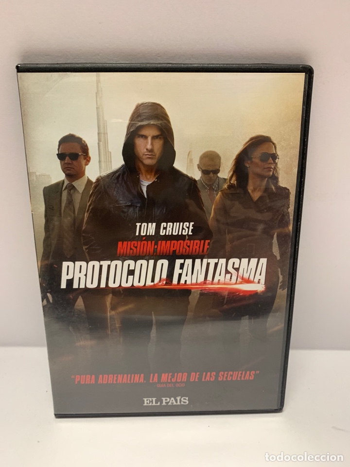 Cinema: DVS24 misi&oacute;n imposible protocolo fantasma - DVD TAPA FINA SEGUNDA MANO