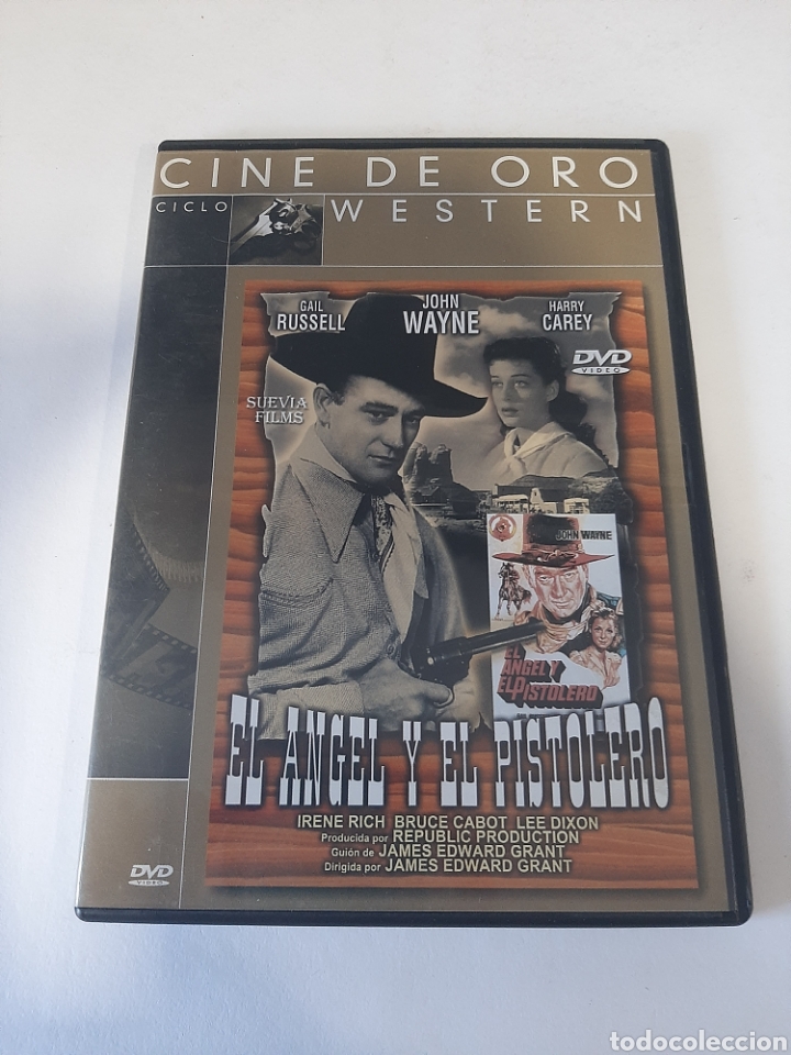Cinema: DVS51 el &aacute;ngel y el pistolero - DVD SEGUNDAMANO TAPA FINA