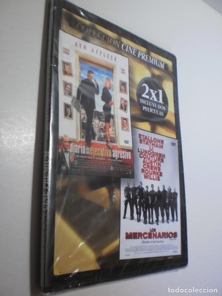 Cine: dvd doble diario de un ejecutivo agresivo b affleck 96 m los mercenarios stallone 95 m precintada