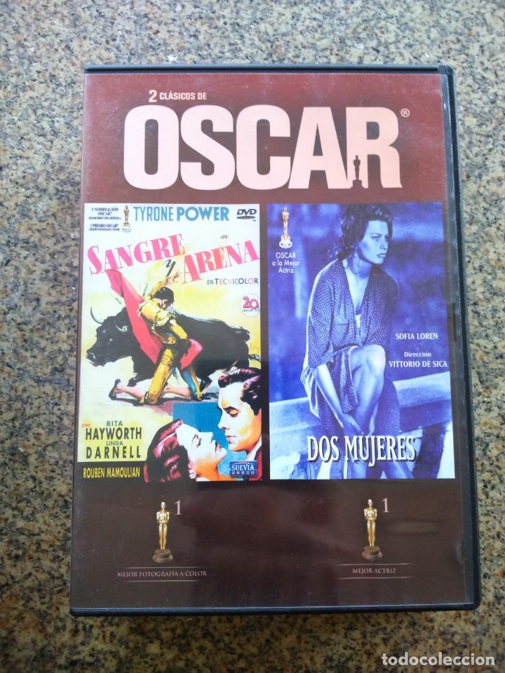 Cin&eacute;ma: DVD -- 2 CLASICOS DE OSCAR -- SANGRE Y ARENA / DOS MUJERES --