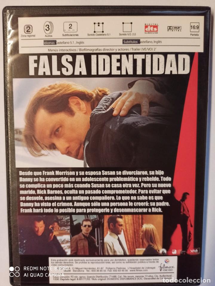 Cine: Falsa identidad. DVD. - Foto 2