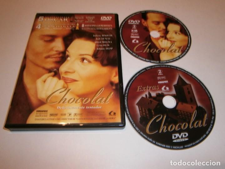 Cine: CHOCOLAT DVD 2 DVDS - Foto 1