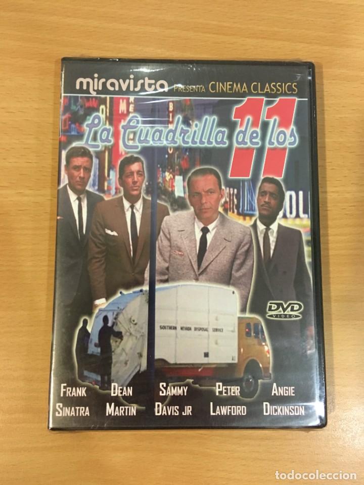 Cine: DVD CINE CON EL RAT PACK - LA CUADRILLA DE LOS 11 (1960), CON EL C&Eacute;LEBRE CUARTETO. PRECINTADO