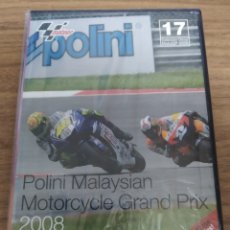 Cine: POLINI MALAYSIAN MOTORCYCLE GRAND PRIX 2008 / MOTOGP 17 (NUEVO PRECINTADO ). Lote 251685610