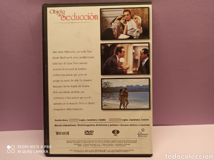 Cine: Objeto de seducci&oacute;n. DVD - Foto 2