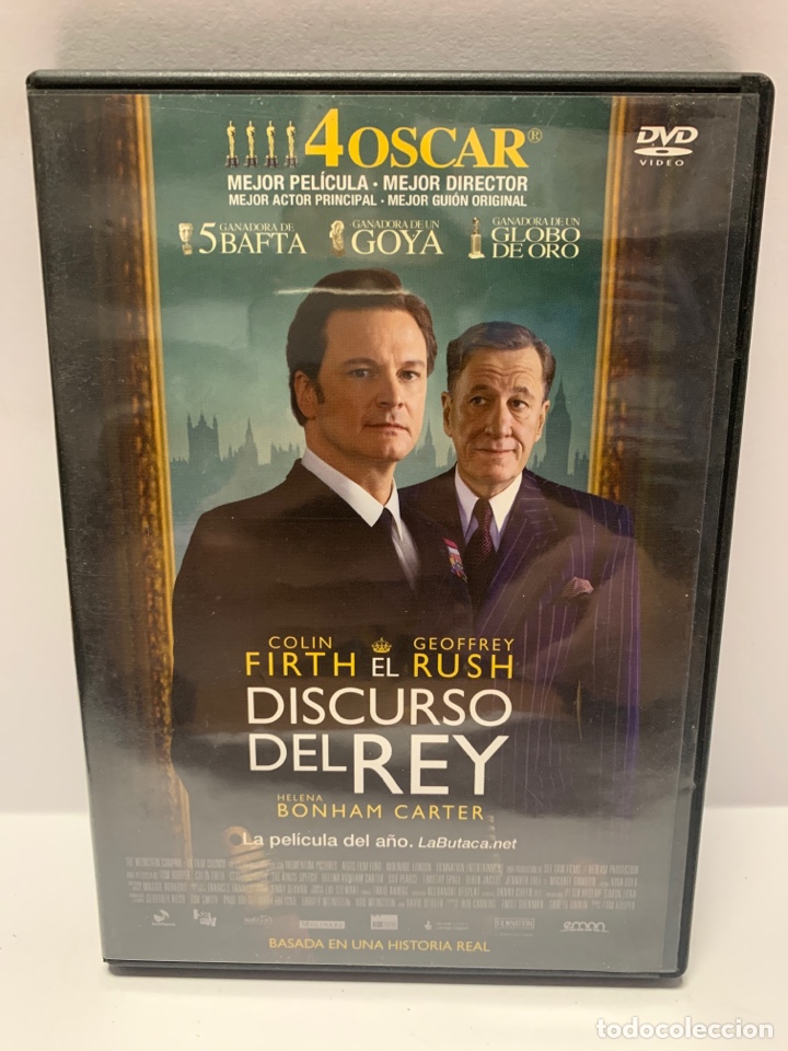 Cinema: S340 el discurso del rey DVD SEGUNDA MANO