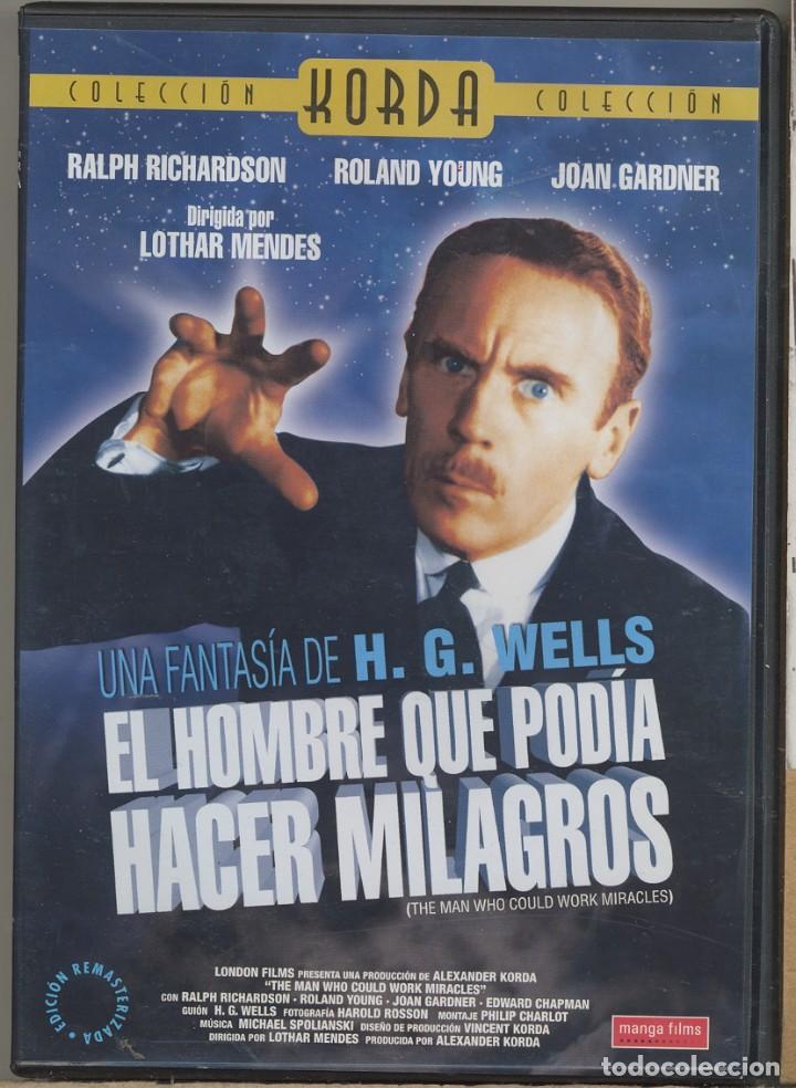 Cine: El hombre que podia hacer milagros dvd (Colecc. Korda) - Elegido por el cielo... pero &iquest;lo merec&iacute;a?