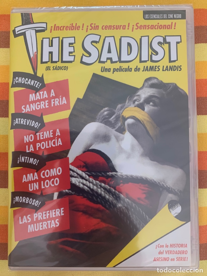 Cin&eacute;ma: The sadist (James Landis, 1963) - Edic. Coleccionista/ libreto PRECINTADA