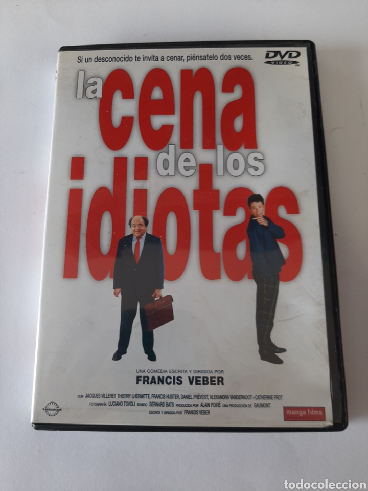 Cine: S335 la cena de los idiotas DVD SEGUNDA MANO