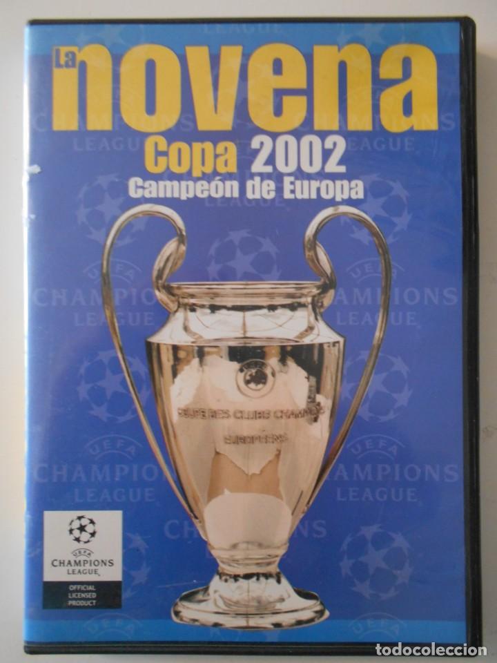 Cinema: REAL MADRID CLUB DE FUTBOL. LA NOVENA. COPA 2002. CAMPEON DE EUROPA. DVD DE 120 MINUTOS.