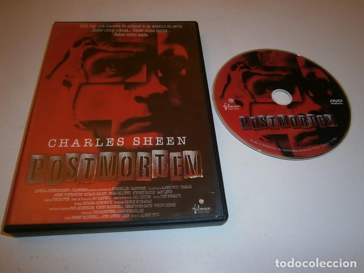 Cine: POSTMORTEN DVD CHARLES SHEEN