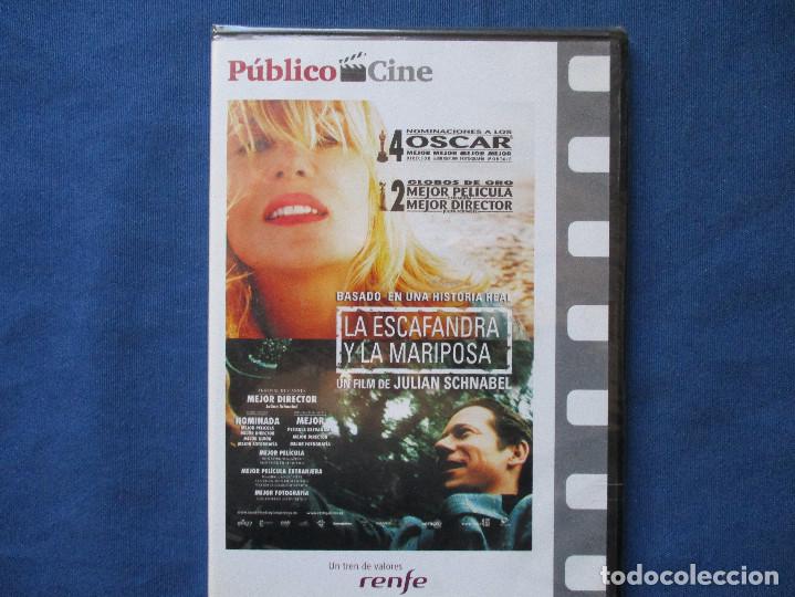 Cinema: DVD - LA ESCAFANDRA Y LA MARIPOSA / NUEVA Y PRECINTADA / FORMATO SLIM, CAJA FINA