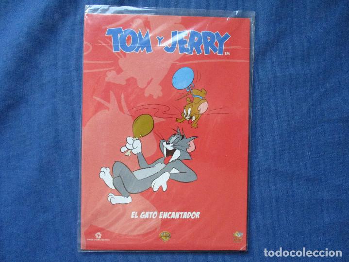Cine: DVD - TOM Y JERRY - EL GATO ENCANTADOR / NUEVA Y PRECINTADA - FUNDA DE CART&Oacute;N