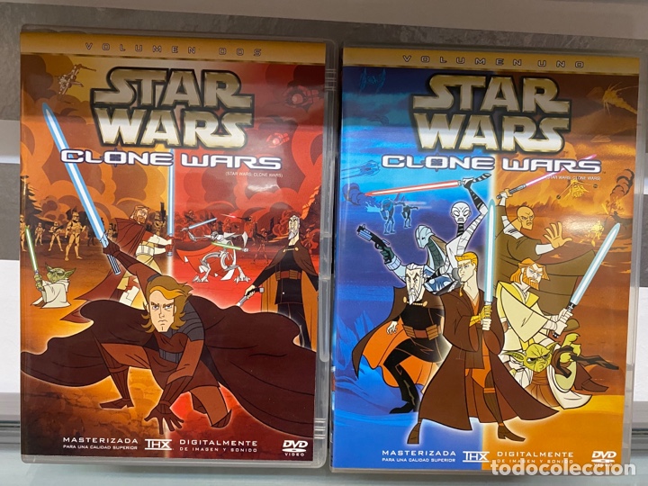 clone wars cartoon network dvd volumen 1 y 2 - Buy DVD movies on  todocoleccion