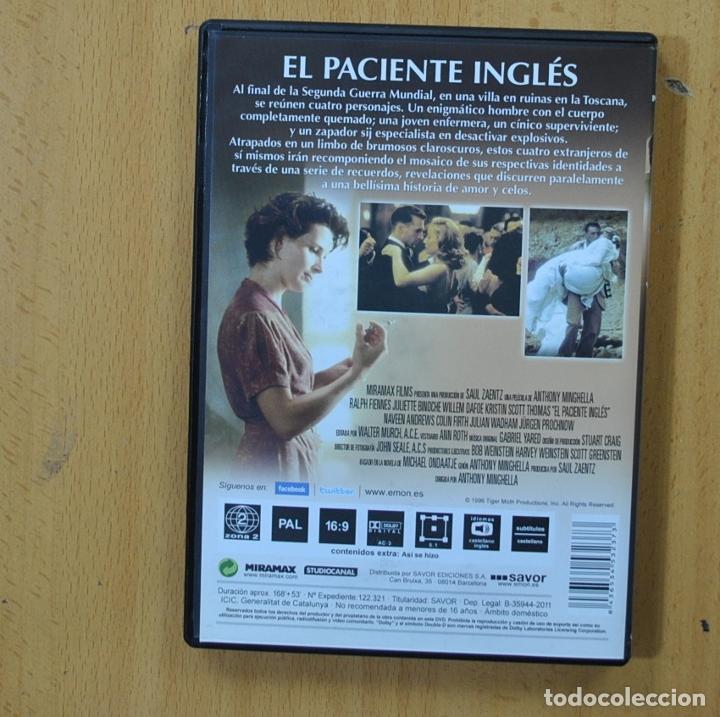 Cine: EL PACIENTE INGLES - DVD - Foto 2