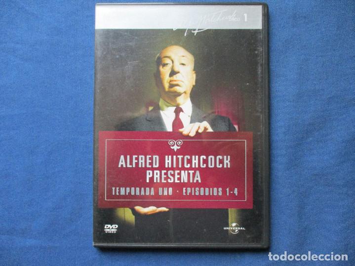 Cine: DVD - ALFRED HITCHCOCK PRESENTA - TEMPORADA 1 / DISCO 1 / EPISODIOS 1 - 4 / CAJA FINA, SLIM