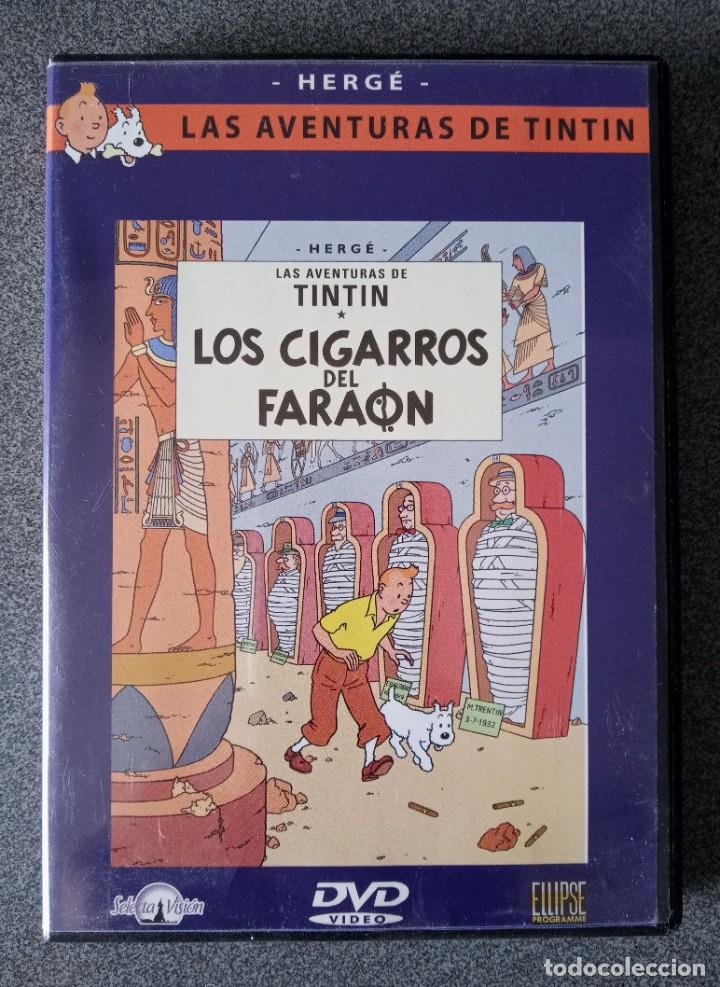 Cine: Dvd Las Aventuras de Tintin Los Cigarros del Fara&oacute;n