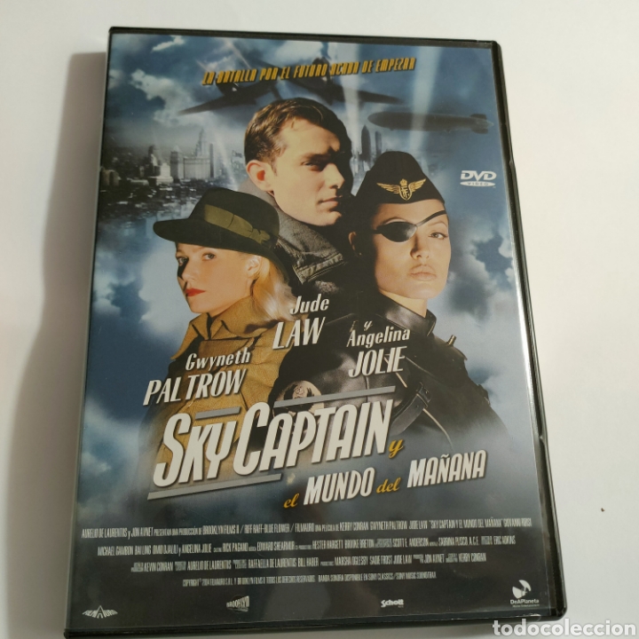 Kino: S183 skin captain y el mundo del ma&ntilde;ana- DVD SEGUNDAMANO