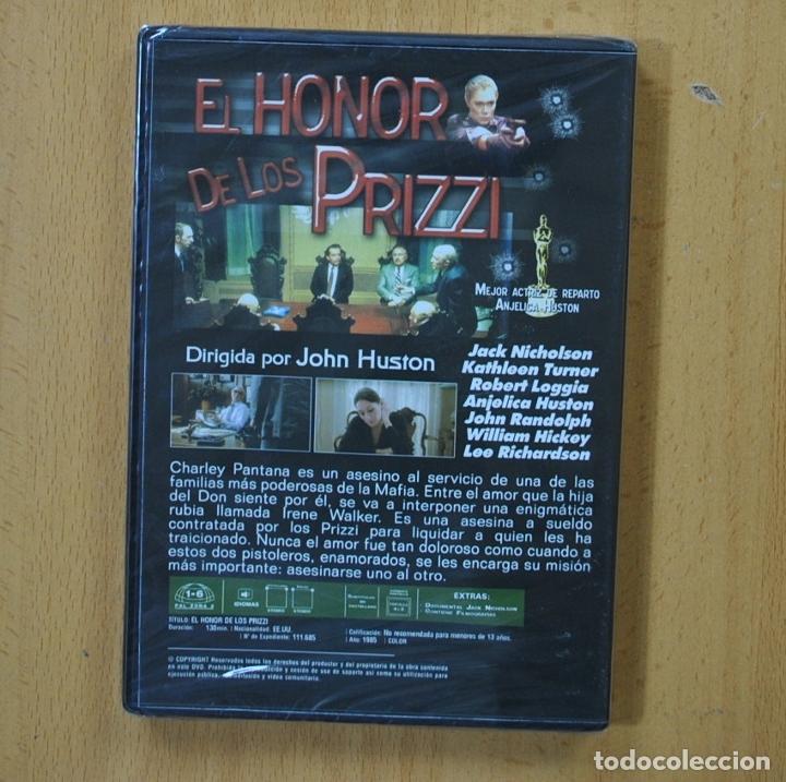 Cine: EL HONOR DE LOS PRIZZI - DVD - Foto 2