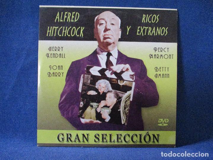 Cine: DVD - ALFRED HITCHCOCK - RICOS Y EXTRA&Ntilde;OS - GRAN SELECCI&Oacute;N / FUNDA DE CART&Oacute;N PEQUE&Ntilde;A
