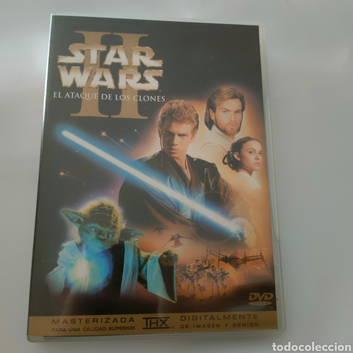 Cine: S638 Star wars el ataque de los clones- DVD SEGUNDAMANO