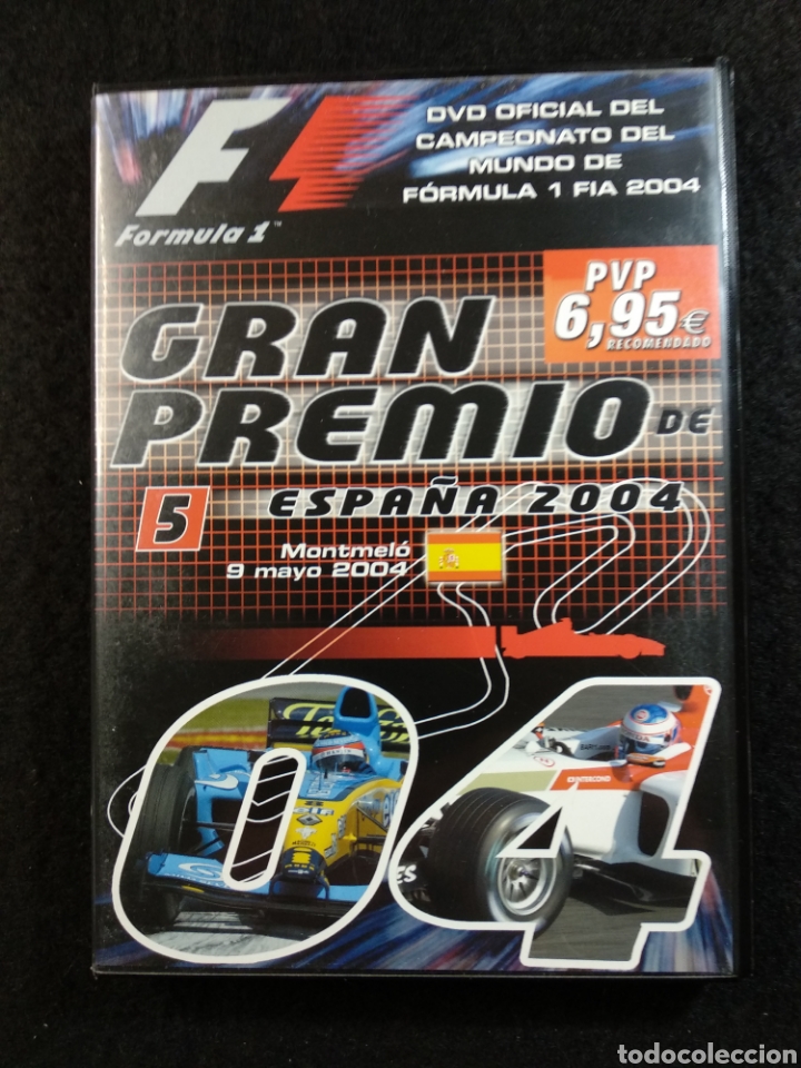 Cine: DVD F&oacute;rmula 1 Gran Premio Espa&ntilde;a 2004
