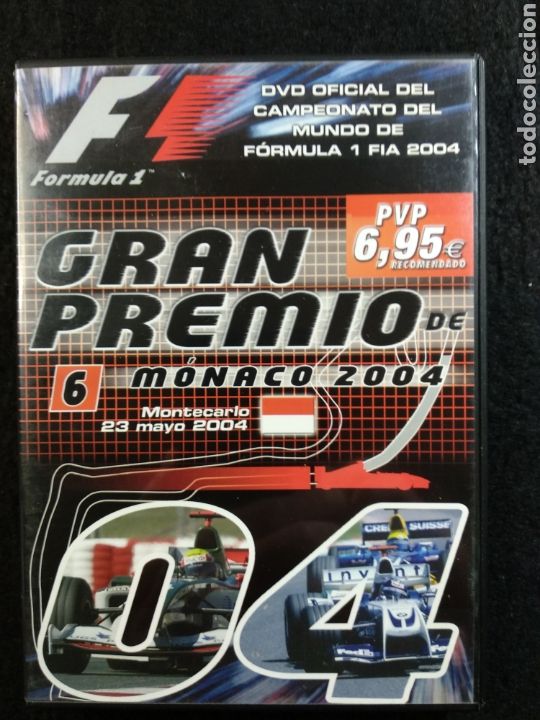Cine: DVD F&oacute;rmula 1 Gran Premio M&oacute;naco 2004