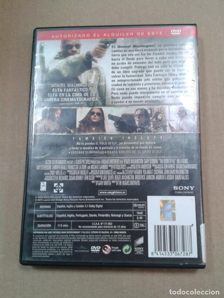 Cine: EL LIBRO DE ELI - DENZEL WASHINGTON. DVD - Foto 2