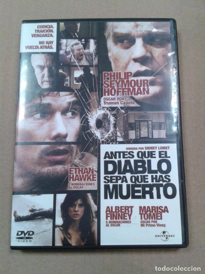 Cinema: ANTES QUE EL DIABLO SEPA QUE HAS MUERTO. DVD