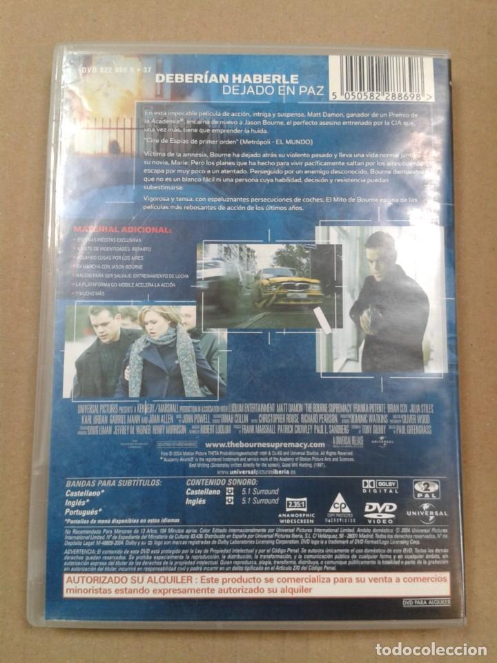 Cine: EL MITO DE BOURNE. DVD - Foto 2