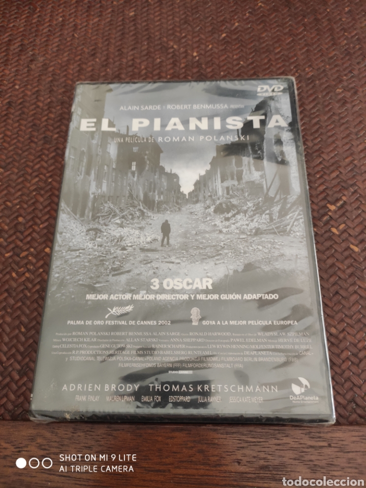 Cinema: El pianista DVD precintado