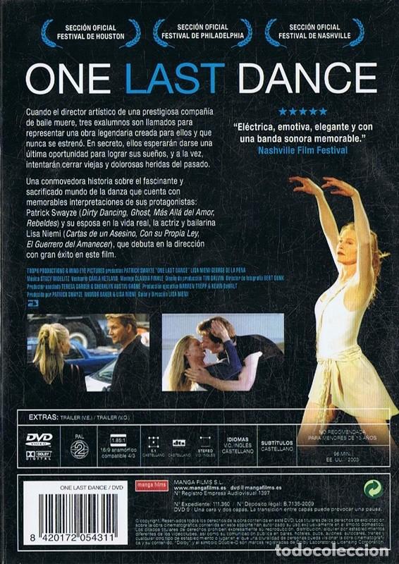 Cine: ONE LAST DANCE PATRICK SWAYZE - Foto 2