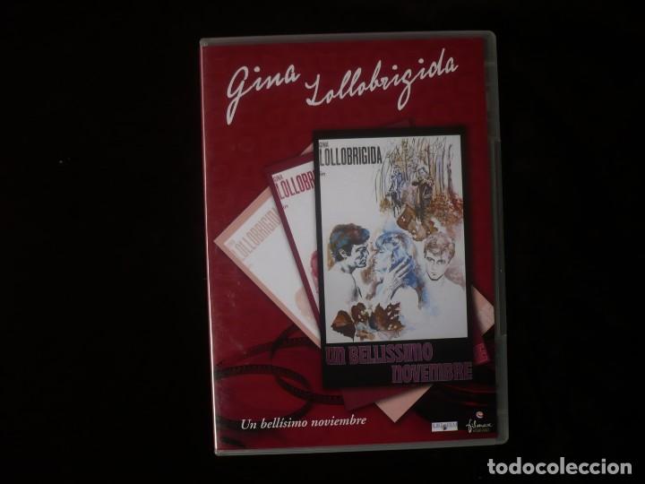 Kino: un bellisimo noviembre - gina lollobrigida - caja fina - dvd como nuevo