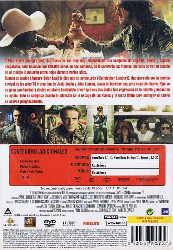 Cine: JANIS Y JOHN SERGI L&Oacute;PEZ - Foto 2