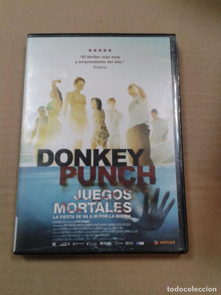 Cine: DONKEY PUNCH (JUEGOS MORTALES). DVD++