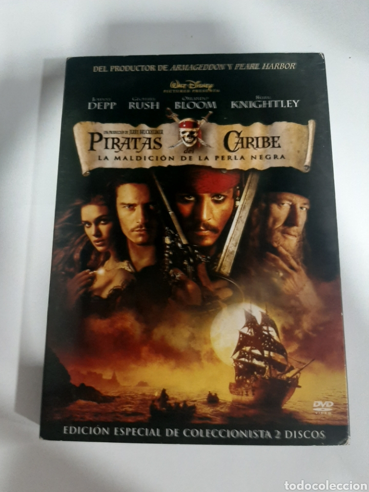 Cine: S223 los Piratas del Caribe la maldici&oacute;n de la Perla Negra - DVD SEGUNDAMANO